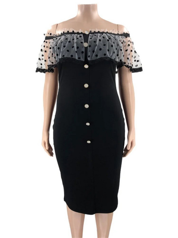 „Wmstar“ didelio dydžio vakarėlio suknelės, moteriškos aprangos, tinklinio tinklelio raištiniai ant pečių, didieji drabužiai, madingi drabužiai, didmeninė prekyba