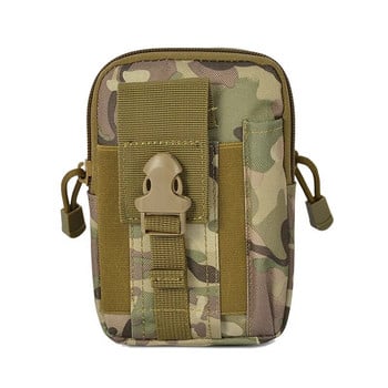 Αδιάβροχη τσάντα για άντρες μέσης εξωτερικού χώρου Αδιάβροχη στρατιωτική ζώνη για κυνήγι Molle Nylon Τσάντες κινητού τηλεφώνου Εργαλεία ταξιδιού