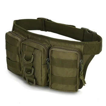 Водоустойчива Oxford Men Fanny Pack Тактическа военна армейска чанта за кръст Туризъм Открит Къмпинг Рамо Bum Колан Bum Спортни чанти за гърди
