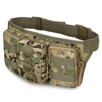 Αδιάβροχο Oxford Men Fanny Pack Tactical Military Army Waist bag Πεζοπορία Υπαίθριο Κάμπινγκ Ζώνη ώμου Bum Αθλητικές τσάντες στήθους