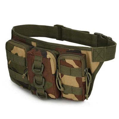 Vandeniui atsparūs Oksfordo vyrų „Fanny Pack“ taktiniai kariniai armijos juosmens krepšiai žygiams lauke, kempingams, pečių diržams, sportiniams krūtinės krepšiams