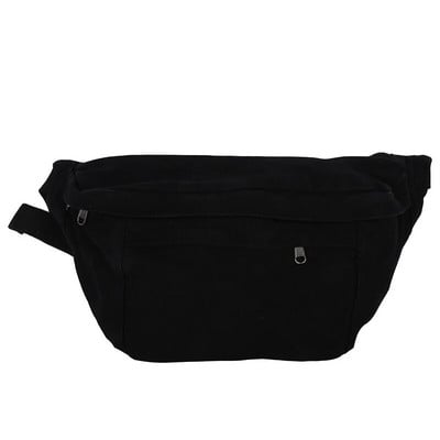 Fashion Trend Waist Bag Street Hip-hop Naiste õlakott Rinnakotti Välissport Canvas Fanny Pack Crossbody Bag Lady Belt Bag