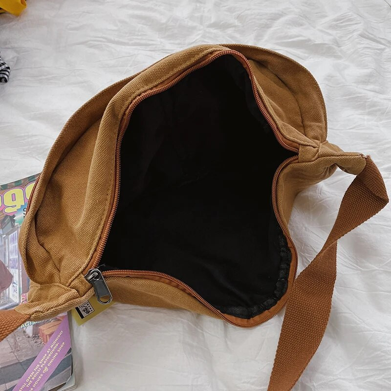 Fashion Trend Waist Bag Street Hip-hop Naiste õlakott Rinnakotti Välissport Canvas Fanny Pack Crossbody Bag Lady Belt Bag