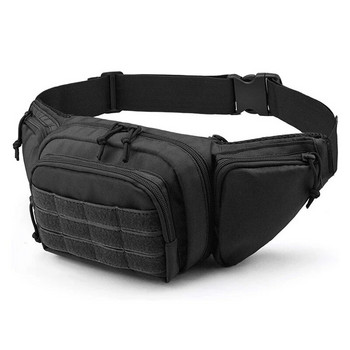 Τσάντα μέσης Tactical Gun Holster Military Fanny Pack Sling Shoulder Bag Outdoor Chest Assault Pack Κρυφή θήκη μεταφοράς πιστολιού