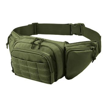 Τσάντα μέσης Tactical Gun Holster Military Fanny Pack Sling Shoulder Bag Outdoor Chest Assault Pack Κρυφή θήκη μεταφοράς πιστολιού