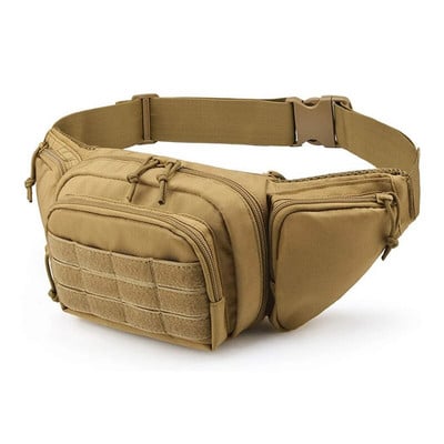 Τσάντα μέσης Tactical Gun Holster Military Fanny Pack Sling Shoulder Bag Outdoor Chest Assault Pack Κρυφή θήκη μεταφοράς πιστολιού