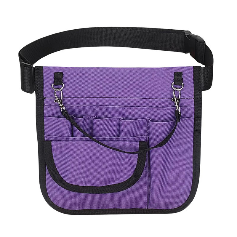 Praktiška slaugytoja Fanny Pack žirklių laikiklis Laikymas juosmens maišelis Kelių skyrių slaugos įrankių krepšiai Oxford audinio slaugytoja