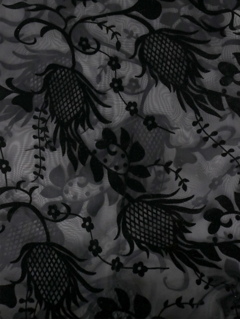 Crne duge haljine plus veličine 3XL 4XL prozirne dugih rukava visokog struka uz kroj Večernje koktel haljine za žene