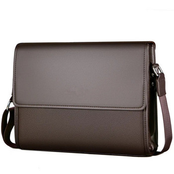 дизайнерска мъжка чанта, модна чанта за рамо, бизнес куфарче, мъжки куриерски чанти, ретро кожена чанта през рамо, ежедневни мъжки чанти
