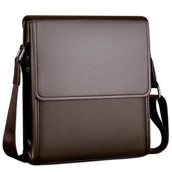 Ново пристигане Бизнес мъжки куриерски чанти ретро кожена чанта през рамо за мъжка марка Ежедневни мъжки чанти Модни чанти