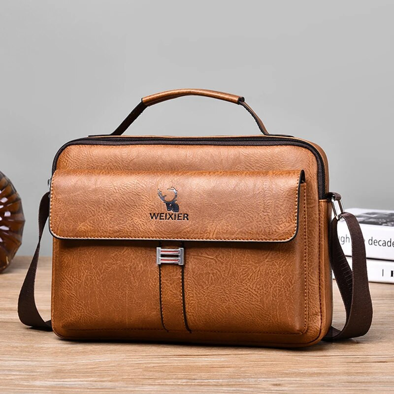 Kožna aktovka, torba, ručne torbe, uredska poslovna torba, boston, ipad, četvrtasti novčanici, torba preko ramena, torba za muža, aktovka