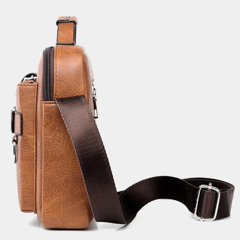 Vienvietis peties krepšys Vyriški modeliai Crossbody Bag Business Satchel Bag Mados verslo krepšys Rankinė 2023 Crossbody Krepšiai