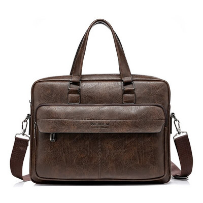 Muška kurirska torba Vintage muška velika kurirska torba s patentnim zatvaračem Vodootporna za poslovno prijenosno računalo Jednostavne ručne torbe na rame Veleprodaja