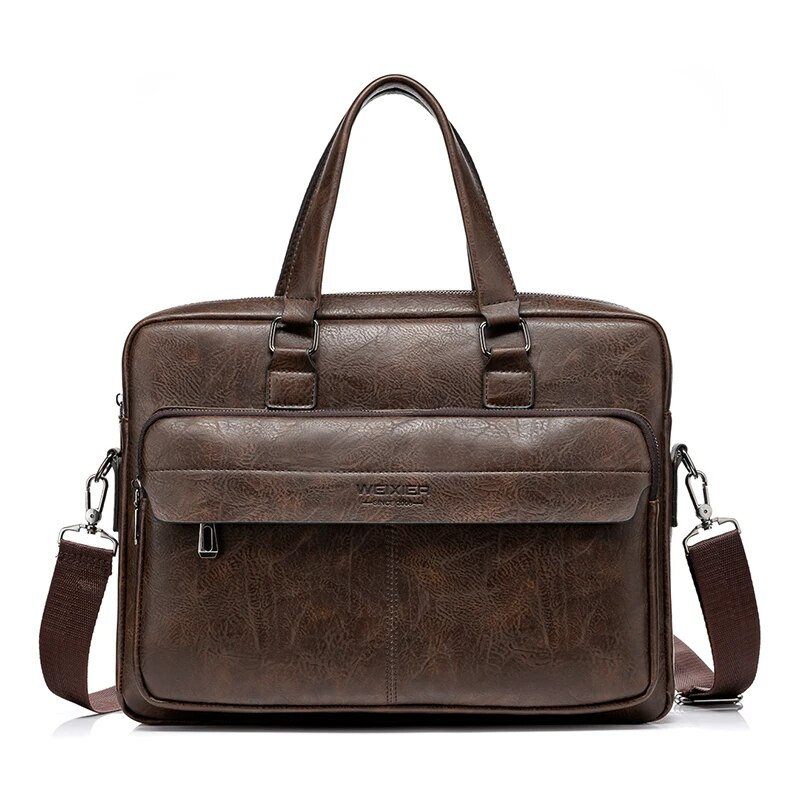 Muška kurirska torba Vintage muška velika kurirska torba s patentnim zatvaračem Vodootporna za poslovno prijenosno računalo Jednostavne ručne torbe na rame Veleprodaja