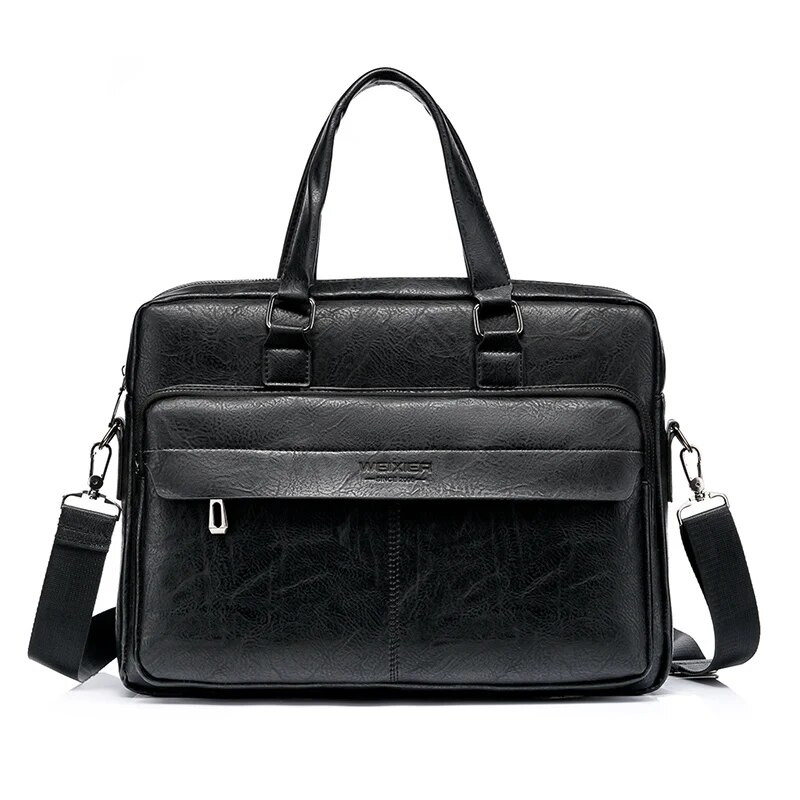 Muška kurirska torba Vintage muška velika kurirska torba s patentnim zatvaračem Vodootporna za poslovno prijenosno računalo Jednostavne ručne torbe na rame Veleprodaja