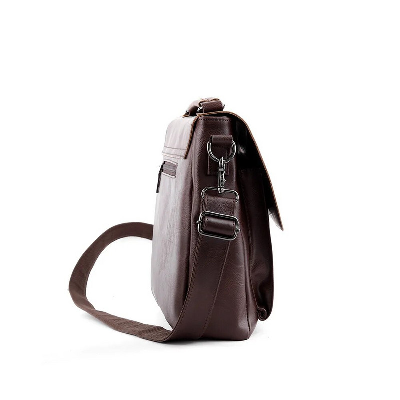 14' retro poslovna ručna torba muške aktovke modna mapa za dokumente PU kožna torba za laptop korejska verzija torba na rame