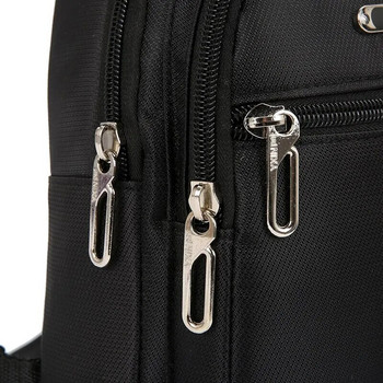 Мъжка чанта за гърди Нова модна тенденция Чанта през рамо Мултифункционална спортна чанта на открито Преносима чанта през рамо за мъже