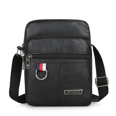 Απλή νέα Business Crossbody Τσάντα ώμου Κάθετη Ανδρική Casual Τσάντα κινητού τηλεφώνου