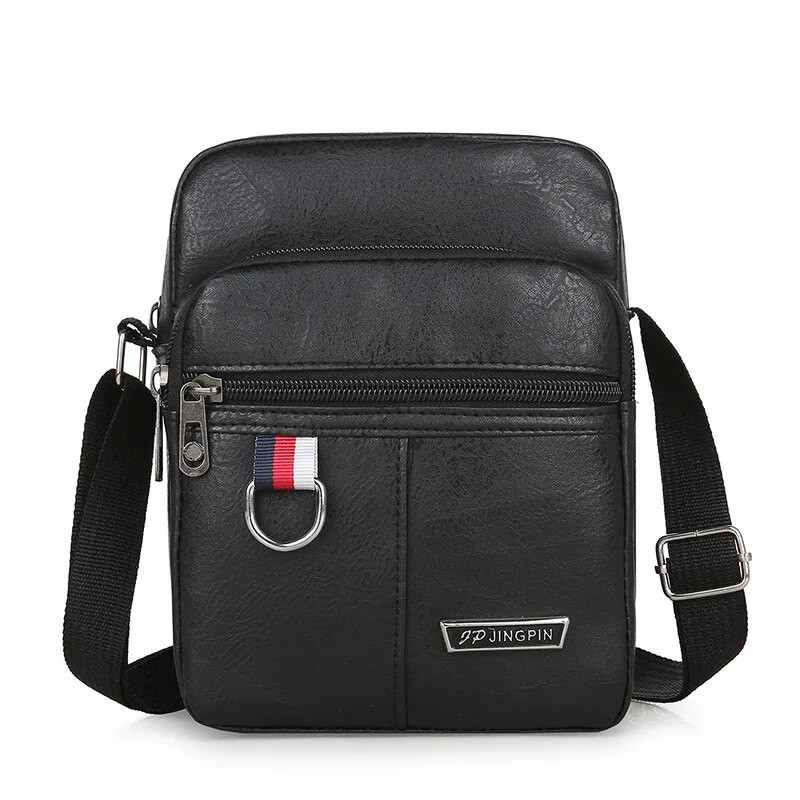 Απλή νέα Business Crossbody Τσάντα ώμου Κάθετη Ανδρική Casual Τσάντα κινητού τηλεφώνου