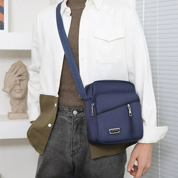 Мъжка чанта през рамо Нова модна бизнес чанта за през рамо Мултифункционална външна преносима чанта през рамо