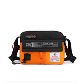 Νέα οριζόντια τσάντα ώμου Outdoor Leisure Τσάντα Messenger Fashion τσάντα νάιλον Τσάντα χρώματος αντίθεσης