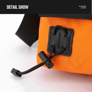 Нова хоризонтална чанта през рамо Чанта за свободното време на открито Модна ръчна чанта Найлонова чанта Цветна контрастна чанта