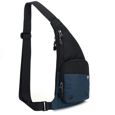 Naujas vyriškas, madingas, laisvalaikis ant peties krepšys, laisvalaikis, kelionės, sportinis lauke, „Messenger Crossbody Sling“ krūtinės krepšys, skirtas vyrams, moterims
