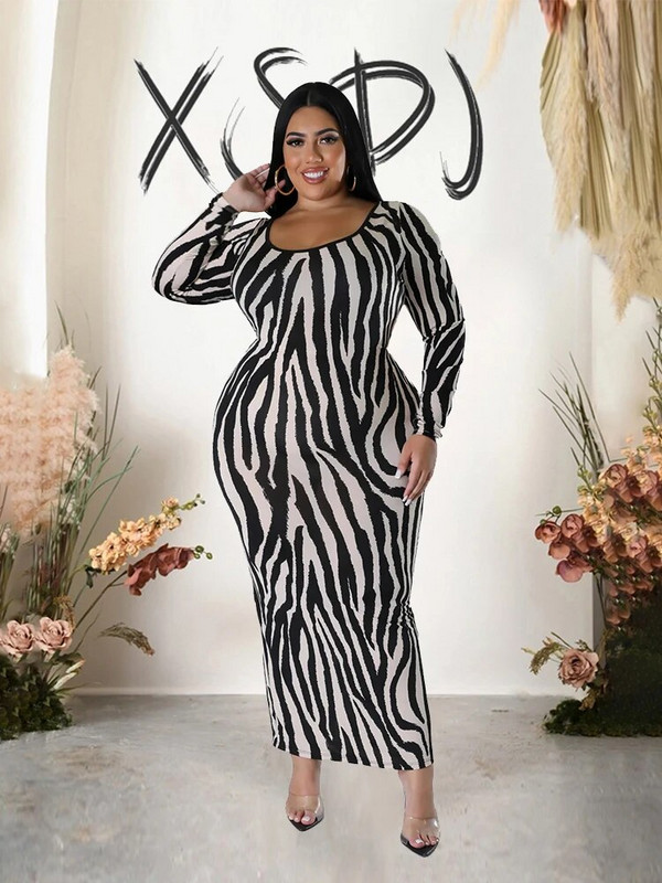 Didesnio dydžio moteriška suknelė Seksuali, permatoma aptempta suknelė V kakleliu Bodycon Elegantiška suknelė ilgomis rankovėmis Nemokamas pristatymas Didmeninė prekyba