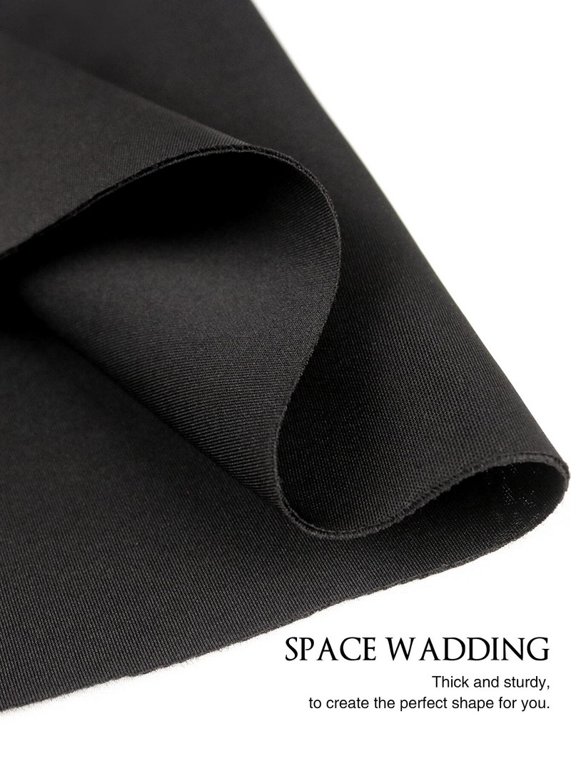 ONTINVA Peplum suknelės moterims plius dydis 3XL 4XL O kaklo 3/4 rankovėmis aukštu juosmeniu raukiniais biuro bažnyčios vakarėlio apranga iki kulkšnių