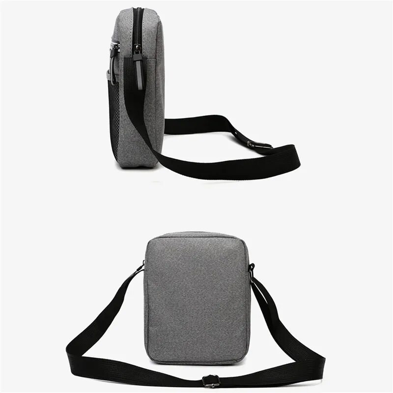 Vyriškas pasiuntinių krepšys kryžminiai pečių krepšiai madingi drobiniai laisvalaikio rankinės Maži dirželiai darbui Verslo kuprinė piniginė