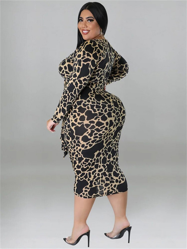 Wmstar Haljine veće veličine Party Bodycon Ženska odjeća dugih rukava Seksi maksi haljina Uredska dama Elegantna 2022. Veleprodaja Dropshipping