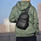 Casual ανδρική τσάντα στήθους Vertical Paragraph Τσάντα στήθους 2023 New Trend Travel Πολυλειτουργική τσάντα χιαστί ώμου μονής τσάντα Τσάντα στήθους