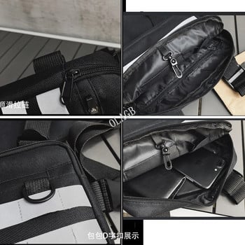 Нова хип-хоп мъжка чанта Chest Rig Ежедневна функционална чанта за ракла в стил на открито Малки тактически чанти с жилетка Streetwear Мъжки чанти за кръста