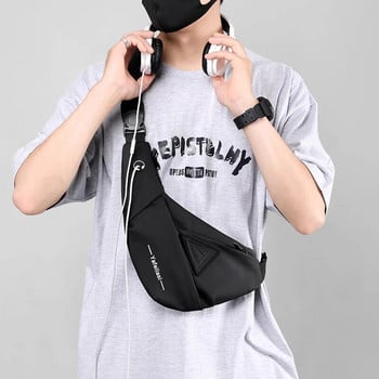 τσάντα στήθους σφεντόνα μικρή τσάντα ώμου τσάντα σύζυγος αγγελιοφόρος για άνδρες αγόρι μίνι τσάντα ταξιδιού χιαστί τσάντες αντικλεπτική τσάντα κινητού τηλεφώνου