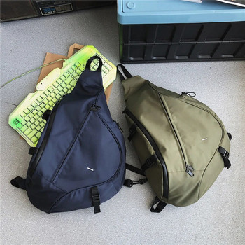 Мъжка чанта Messenger Дамска найлонова водоустойчива чанта с голям капацитет Hip-hopTrave Ракла Модна ежедневна ваканционна чанта през рамо Bolsa