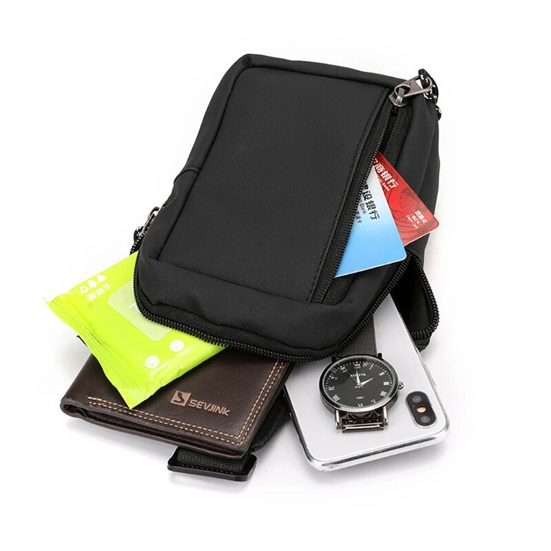 Modne ručne torbe Novi dizajn Muška torba za prsa Ležerna putna torba oko struka Muška torba na rame Muška torba preko ramena Ruksaci