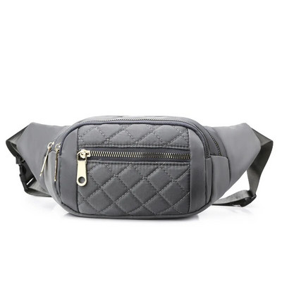 Moteriškas languotas liemens krepšys Moteriškas Oksfordo vandeniui atsparus diržas Krepšiai su krūtine Dizaineris Moterų mados „Fanny Pack“ bananų kuprinė