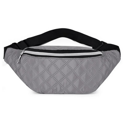 Moteriškas languotas liemens krepšys Moteriškas Oksfordo vandeniui atsparus diržas Krepšiai su krūtine Dizaineris Moterų mados „Fanny Pack“ bananų kuprinė