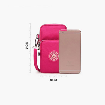 Малки чанти за през рамо Найлонови дамски чанти за мобилни телефони Мини дамска чанта Messenger Дамски портфейл Нова дамска чанта през тялото през 2024 г.