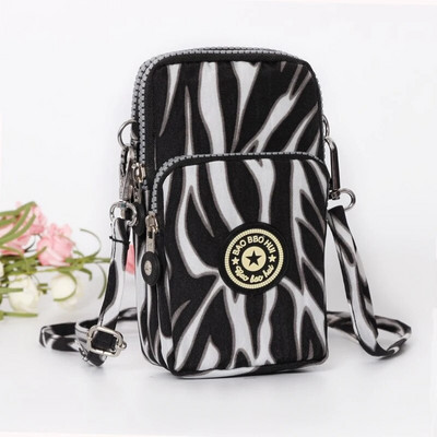 Μικρές τσάντες ώμου Nylon γυναικείες τσάντες κινητών τηλεφώνων Μίνι γυναικείο πορτοφόλι Messenger Γυναικείο πορτοφόλι Νέα γυναικεία τσάντα crossbody 2024