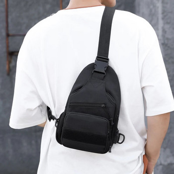 Мъжка чанта за гърди военна тактическа чанта за гърди туризъм спортна чанта за гърди за пътуване риболов чанта за колоездене