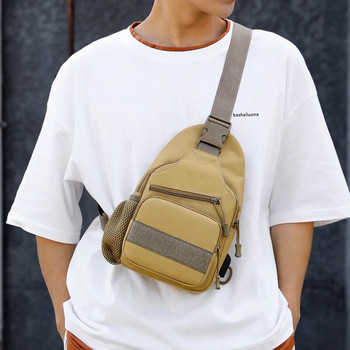 Ανδρική τσάντα στήθους στρατιωτική τακτική τσάντα στήθους πεζοπορία αθλητικά ταξίδια τσάντα στήθους τσάντα για ψάρεμα ποδηλασία