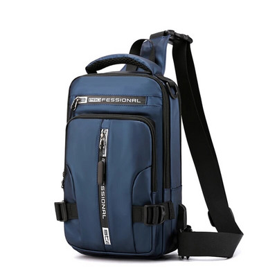 Muška višenamjenska torba za prsa na rame Vodootporni putni ruksak Messenger paket za muškarce Torbe za prsa preko tijela preko tijela