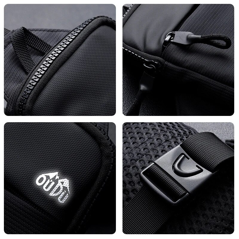 Geestock torba za prsa za muškarce Najlonska vodootporna mini sling kurirska torba Sport na otvorenom Fitness torba za mobitel Ženske torbe oko struka