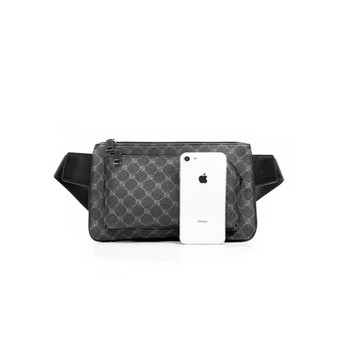 Луксозна чанта с колан Мъжка чанта за кръста Кожена чантичка Мъжка ежедневна чанта за гърди Портмоне за телефон Висококачествени ежедневни чанти за гърди BoySmall Satchel