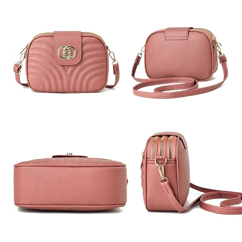 Dizainerių krepšiai Replika Prabangus 2023 m. pečių krepšys moterims Naujas mados mažas skersinis krepšys 3 sklandus užtrauktukas, didelė talpa