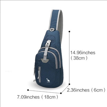Τσάντα πολλαπλών χρήσεων OIWAS Casual τσάντες χιαστί σύντομης διαδρομής Nylon για γυναίκες Αδιάβροχη τσάντα Messenger Sling Shoulder Pack Hot Έκπτωση
