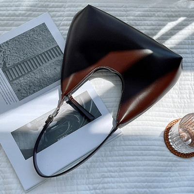 Sieviešu soma 2023 Zīmols Dizainera rāvējslēdzējs Mazas rokassomas Sieviešu modes plecu soma PU ādas gadījuma somas