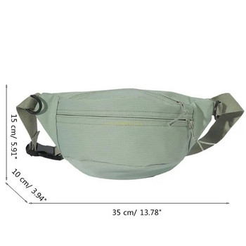 Чанта за колан Дамски Мъжки раници с регулируема презрамка Малка чанта за през рамо Унисекс Ракна чанта Drop Доставка