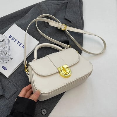 Ljetne svestrane luksuzne dizajnerske torbe preko ramena Nova modna ležerna torba za žene 2023. od PU kože Jednostavan stil na jedno rame